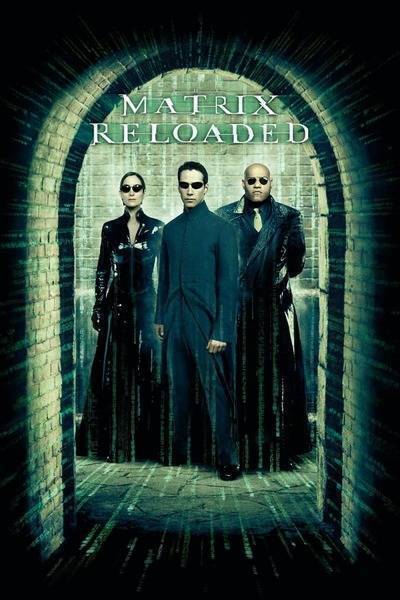 The Matrix Reloaded Hindi Dubbed Movie Poster (2003)