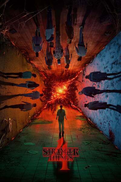 Stranger Things Hindi Dubbed Movie Poster (2016)