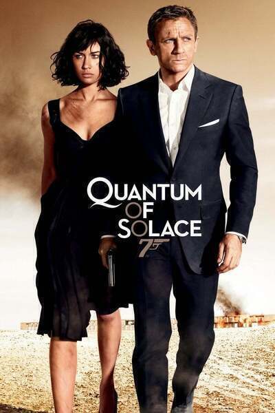 Quantum of Solace Hindi Dubbed Movie Poster (2008)