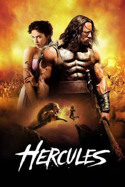 Hercules Hindi Dubbed Movie Poster (2014)