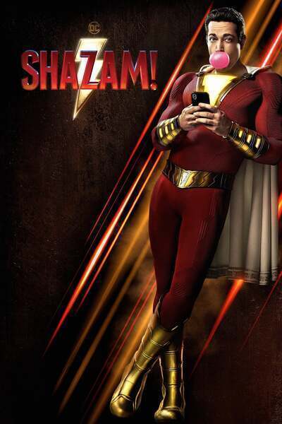 Shazam! Hindi Dubbed Movie Poster (2019)