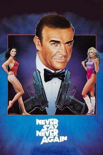 Never Say Never Again Hindi Dubbed Movie Poster (1983)