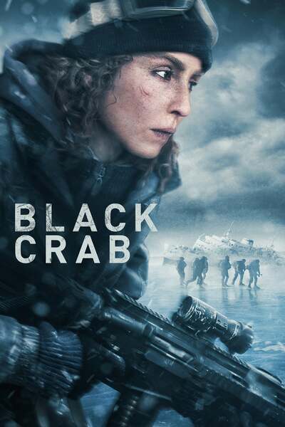 Black Crab Hindi Dubbed Movie Poster (2022)