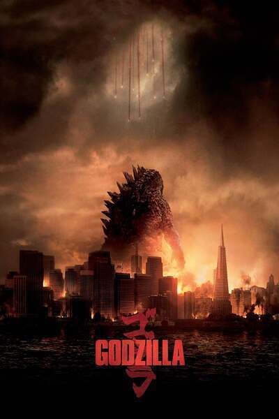 Godzilla Hindi Dubbed Movie Poster (2014)