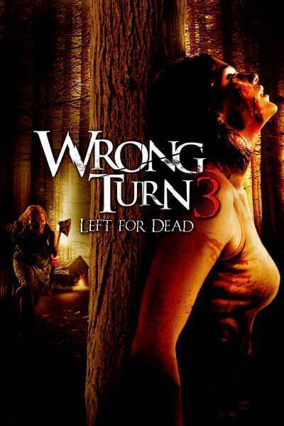 Wrong Turn 3: Left for Dead Hindi Dubbed Movie Poster (2009)