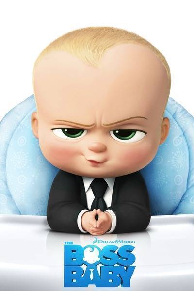 The Boss Baby Hindi Dubbed Movie Poster (2017)