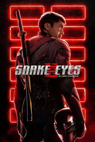 Snake Eyes: G.I. Joe Origins Hindi Dubbed Movie Poster (2021)