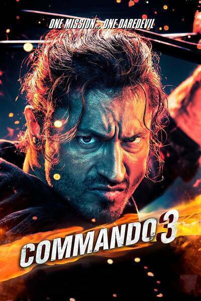Commando 3 Hindi Dubbed Movie Poster (2019)