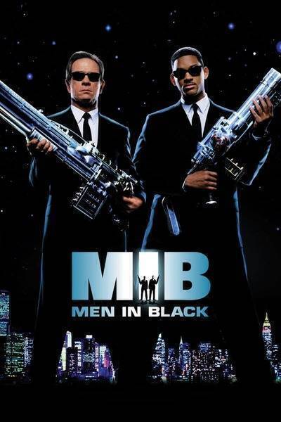 Men in Black Hindi Dubbed Movie Poster (1997)
