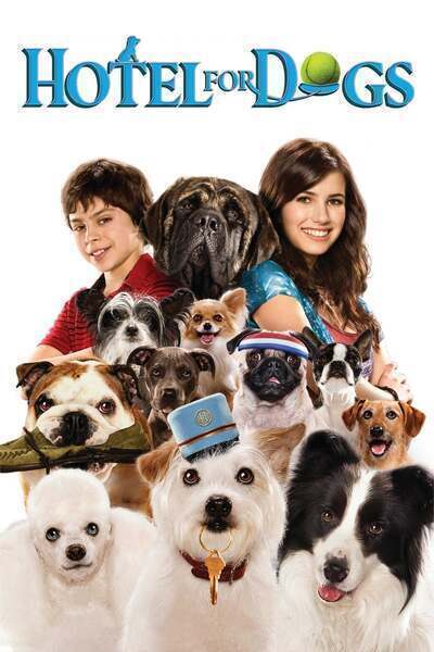 Hotel for Dogs Hindi Dubbed Movie Poster (2009)