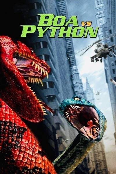 Boa vs. Python Hindi Dubbed Movie Poster (2004)