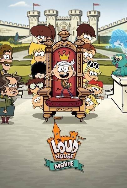 The Loud House Movie Hindi Dubbed Movie Poster (2021)