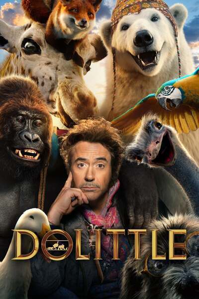 Dolittle Hindi Dubbed Movie Poster (2020)