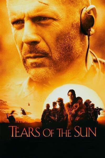 Tears of the Sun Hindi Dubbed Movie Poster (2003)