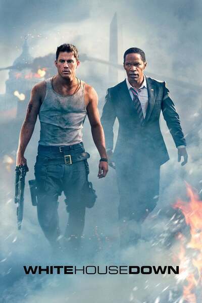 White House Down Hindi Dubbed Movie Poster (2013)