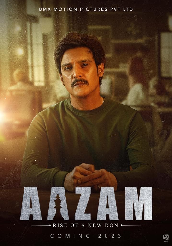Aazam - Rise of a New Don Hindi Dubbed Movie Poster (2023)
