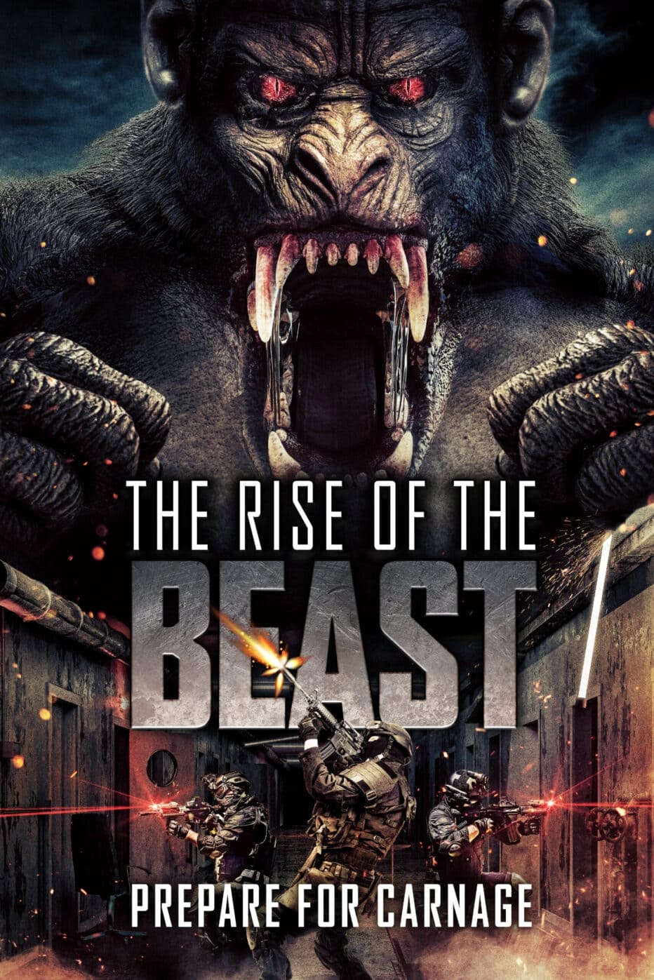 The Rise of the Beast Hindi Dubbed Movie Poster (2022)