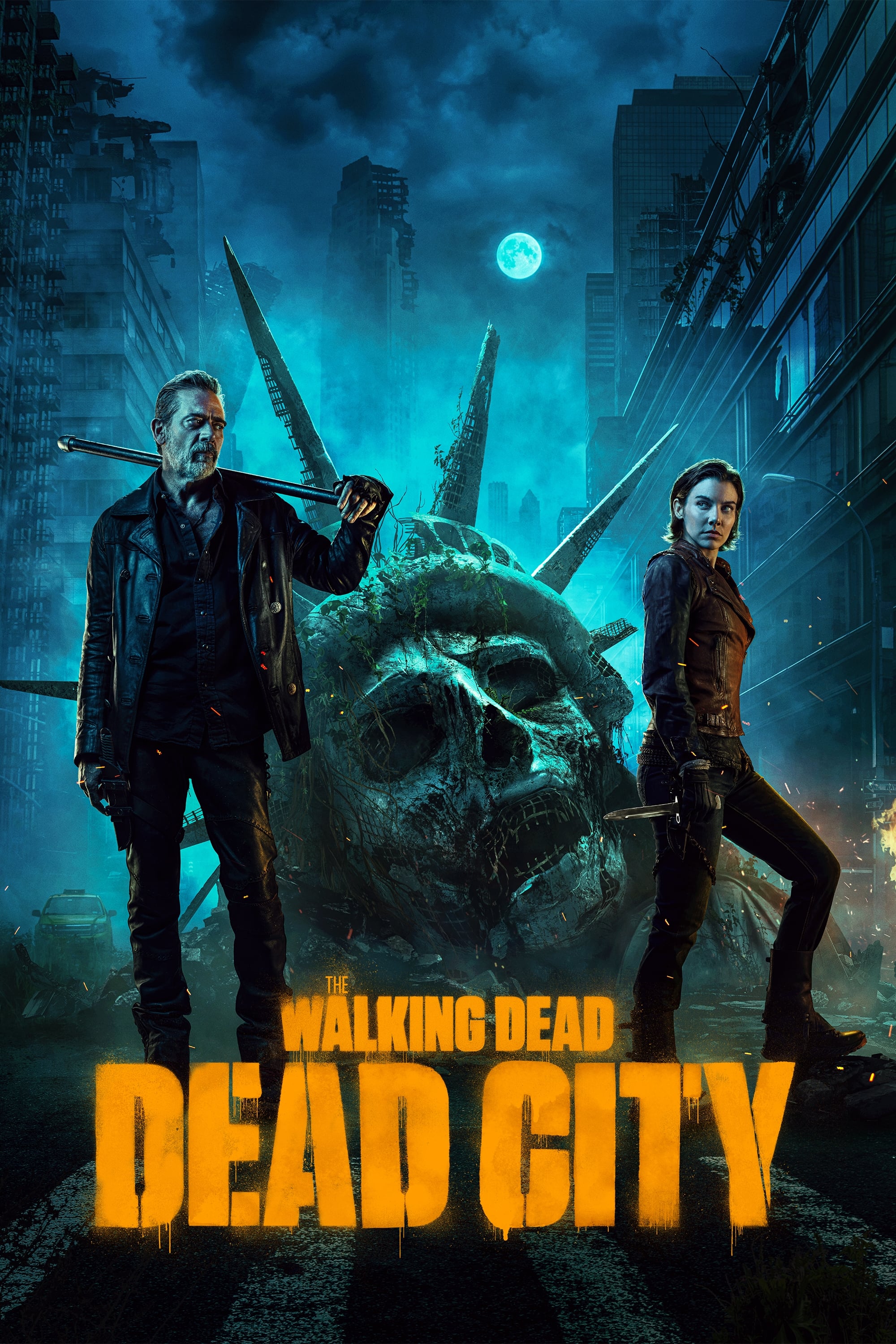 The Walking Dead: Dead City Hindi Dubbed Movie Poster (2023)