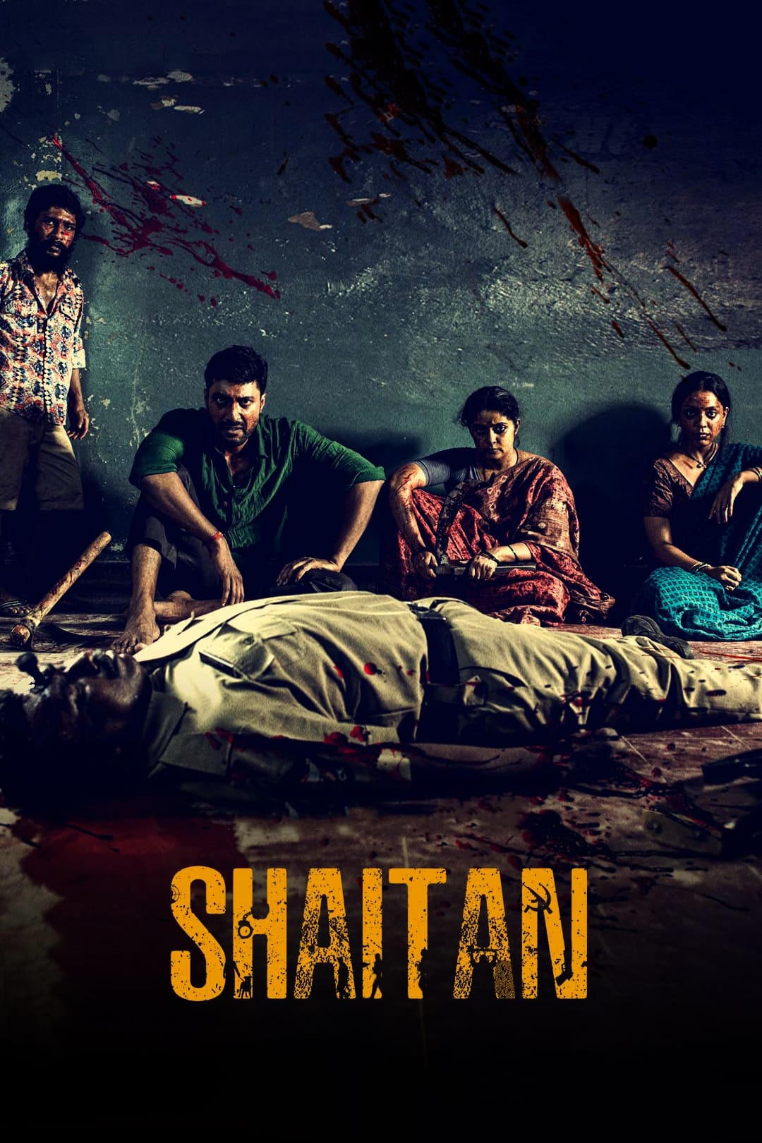 Shaitan Hindi Dubbed Movie Poster (2023)