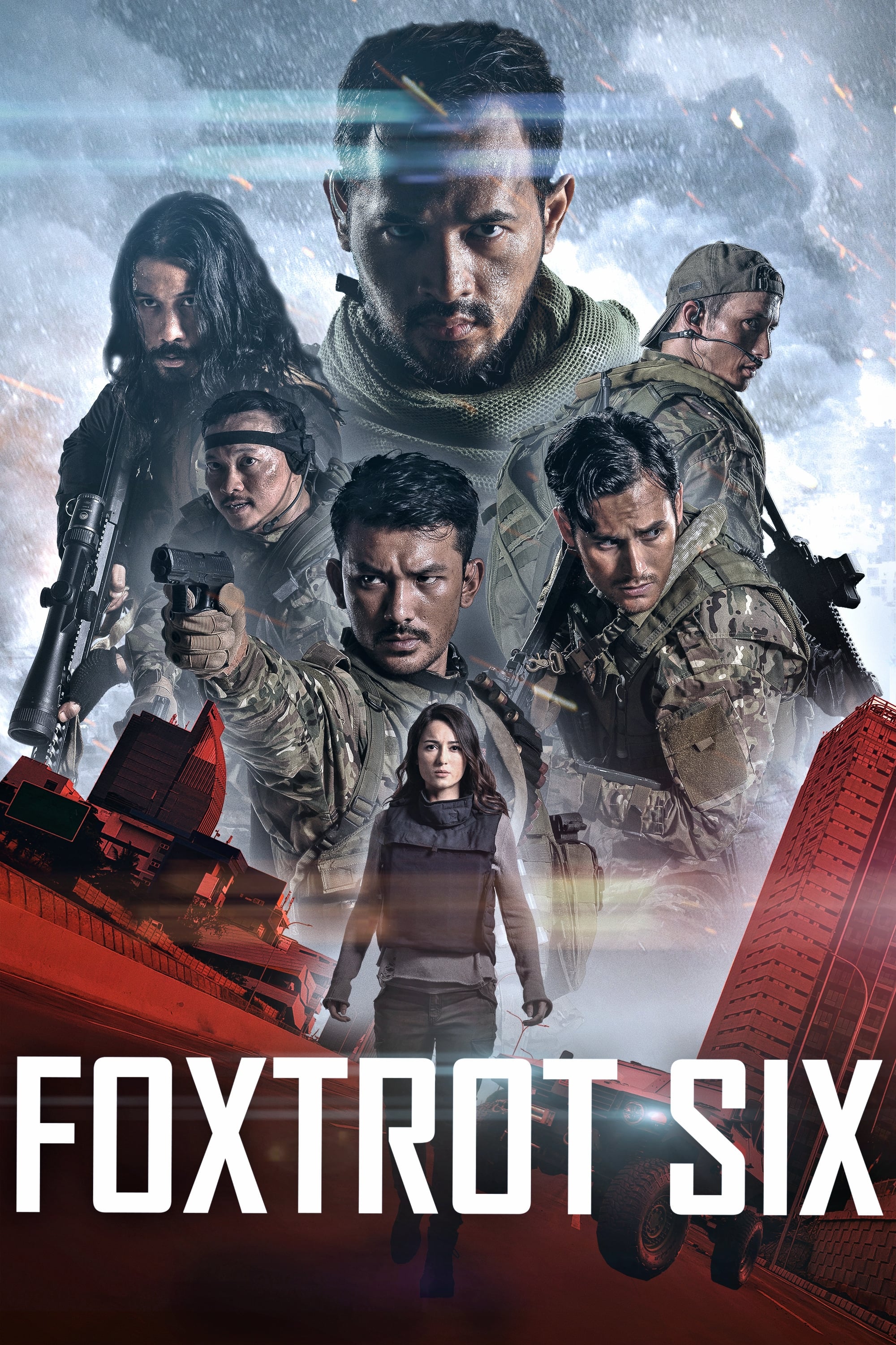 Foxtrot Six Hindi Dubbed Movie Poster (2019)