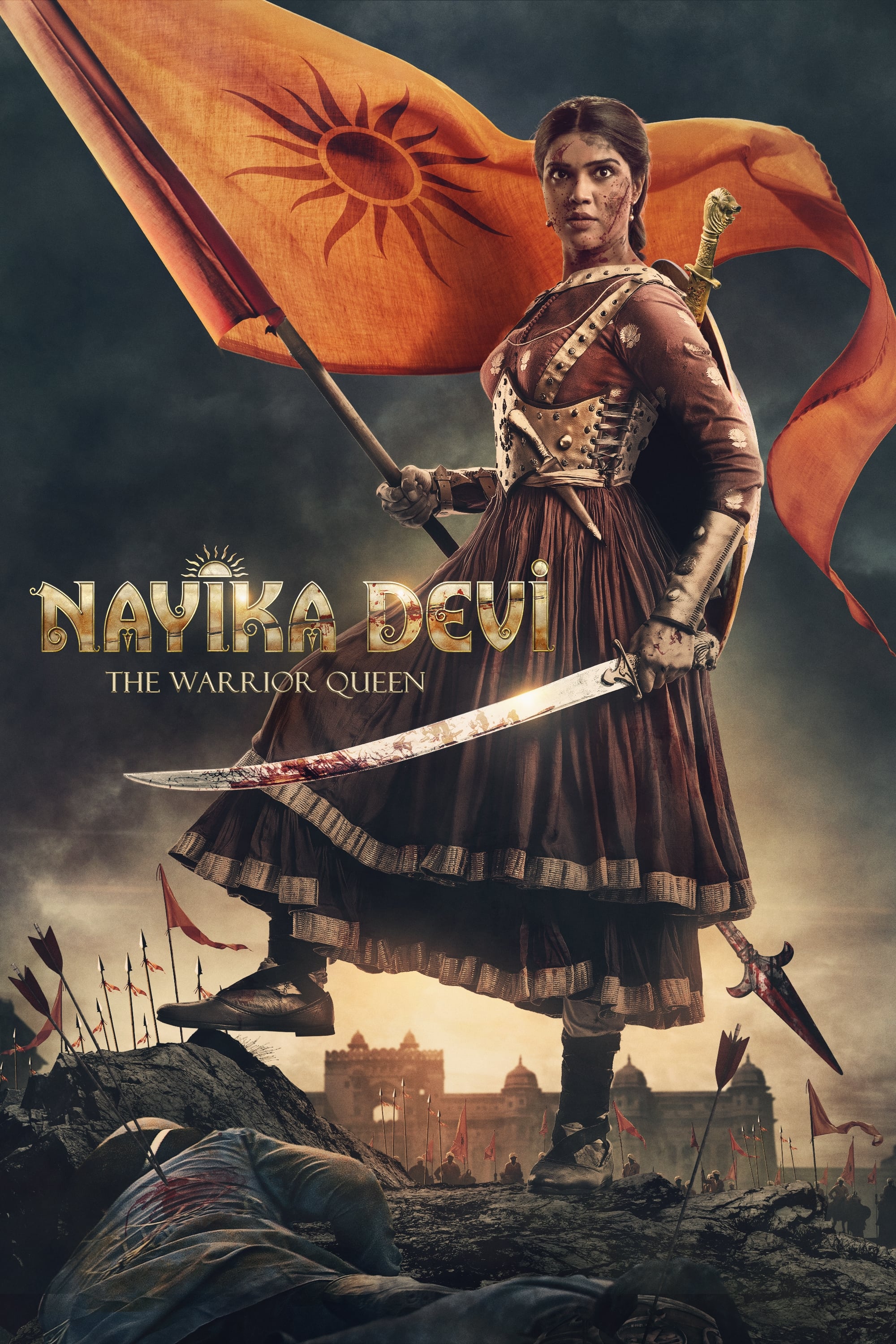 Nayika Devi: The Warrior Queen Hindi Dubbed Movie Poster (2022)