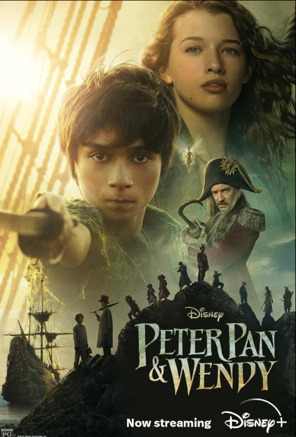 Peter Pan & Wendy Hindi Dubbed Movie Poster (2023)