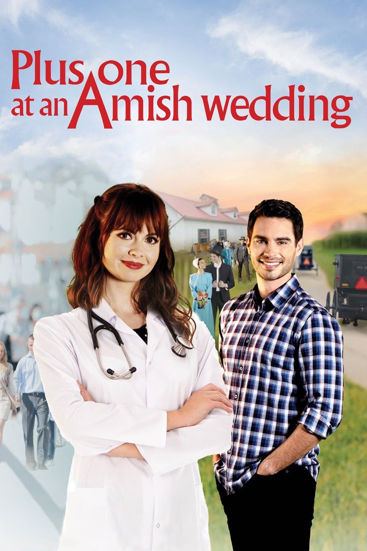 Plus One at an Amish Wedding Hindi Dubbed Movie Poster (2022)