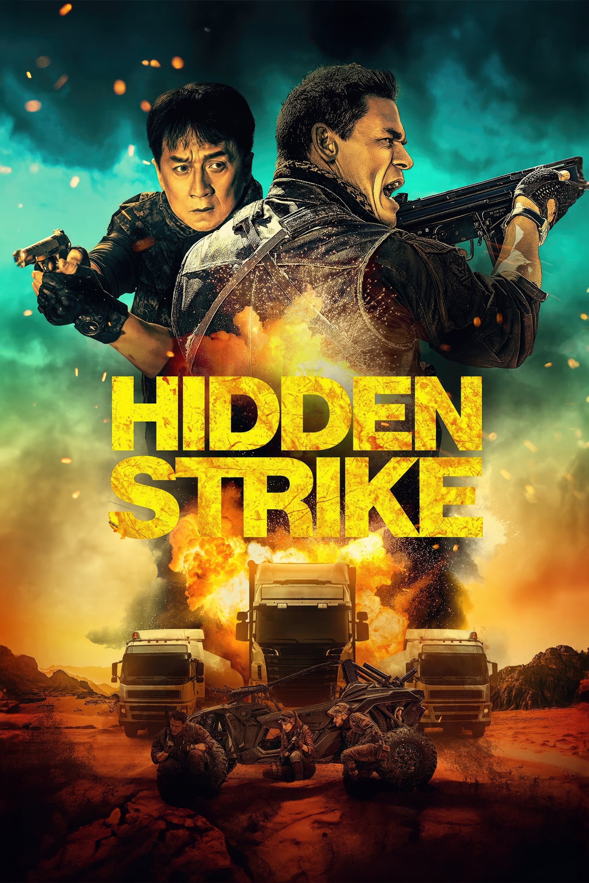 Hidden Strike Hindi Dubbed Movie Poster (2023)