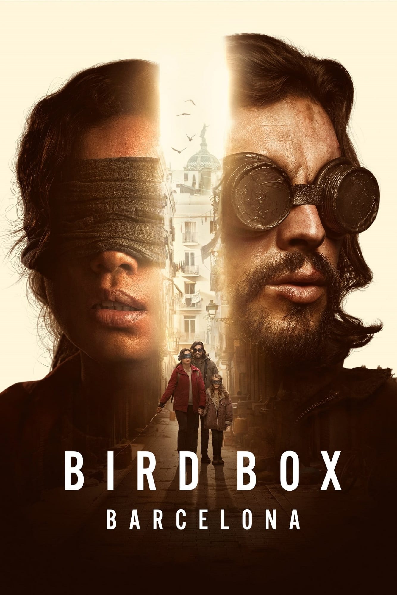 Bird Box Barcelona Hindi Dubbed Movie Poster (2023)