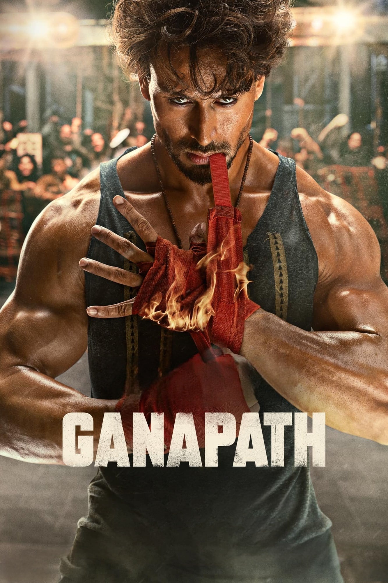 Ganapath Hindi Dubbed Movie Poster (2023)