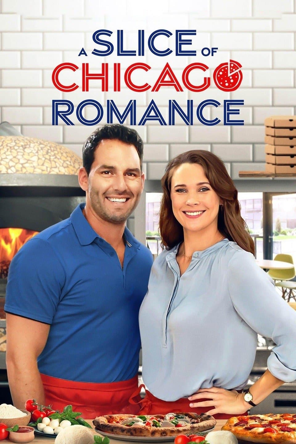A Slice of Chicago Romance Hindi Dubbed Movie Poster (2022)