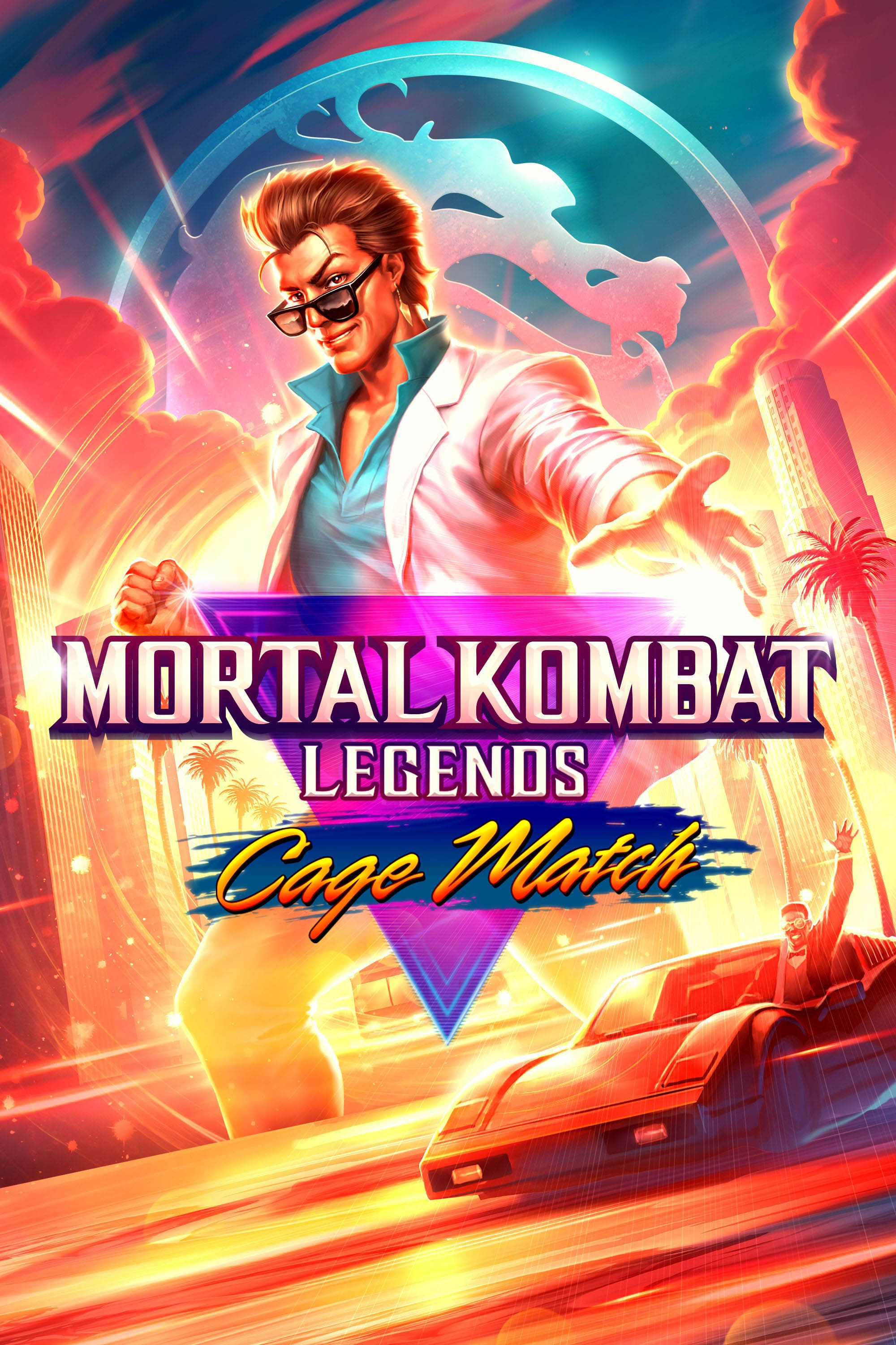 Mortal Kombat Legends: Cage Match Hindi Dubbed Movie Poster (2023)