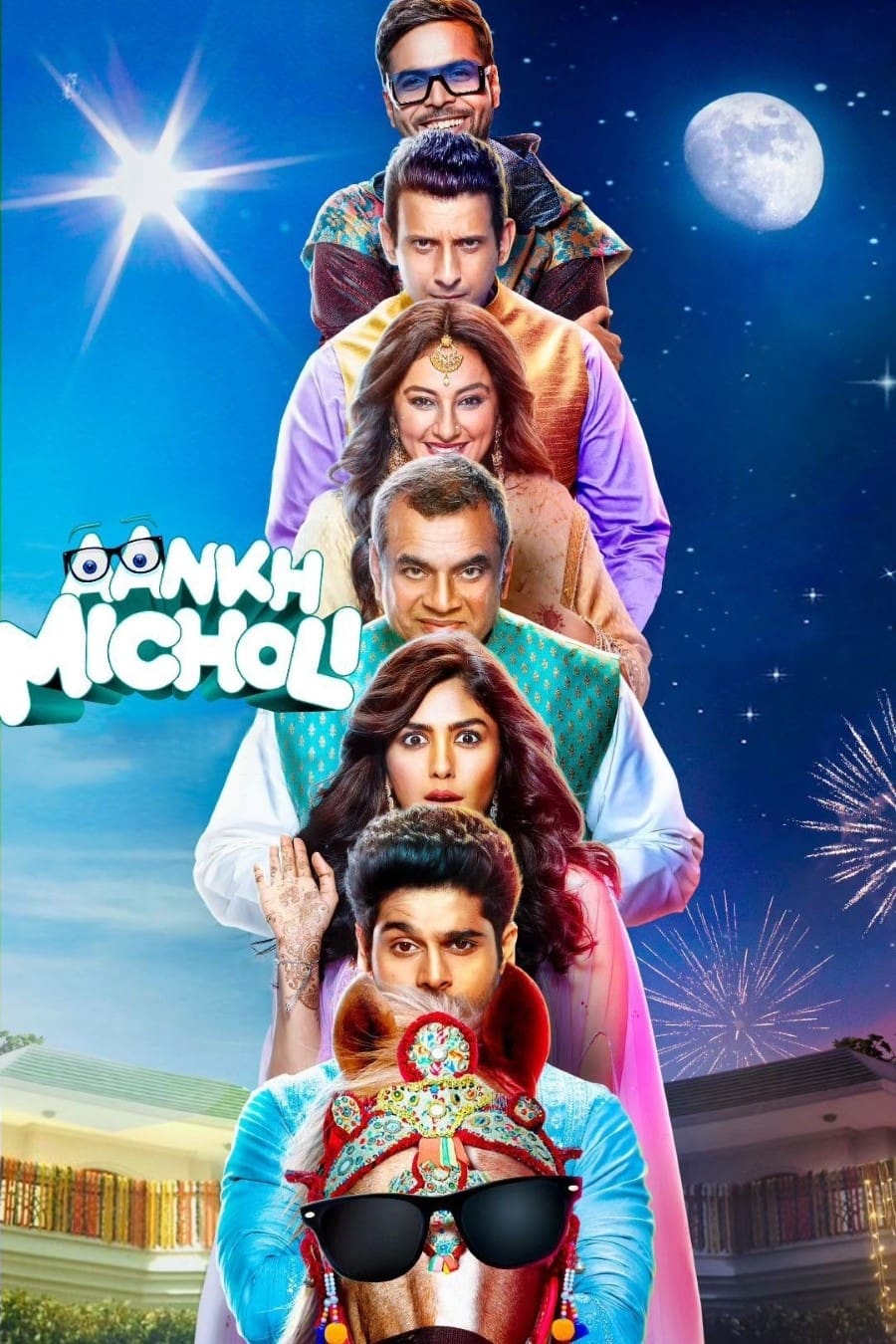 Aankh Micholi Hindi Dubbed Movie Poster (2023)