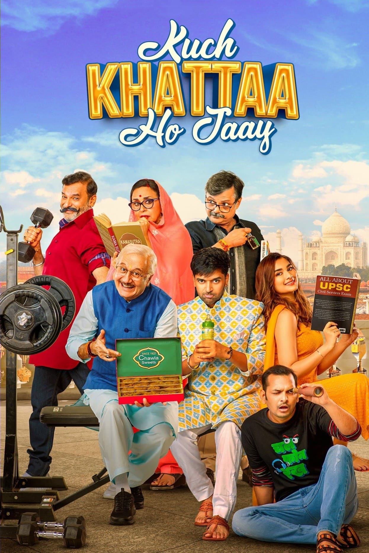 Kuch Khattaa Ho Jaay Hindi Dubbed Movie Poster (2024)