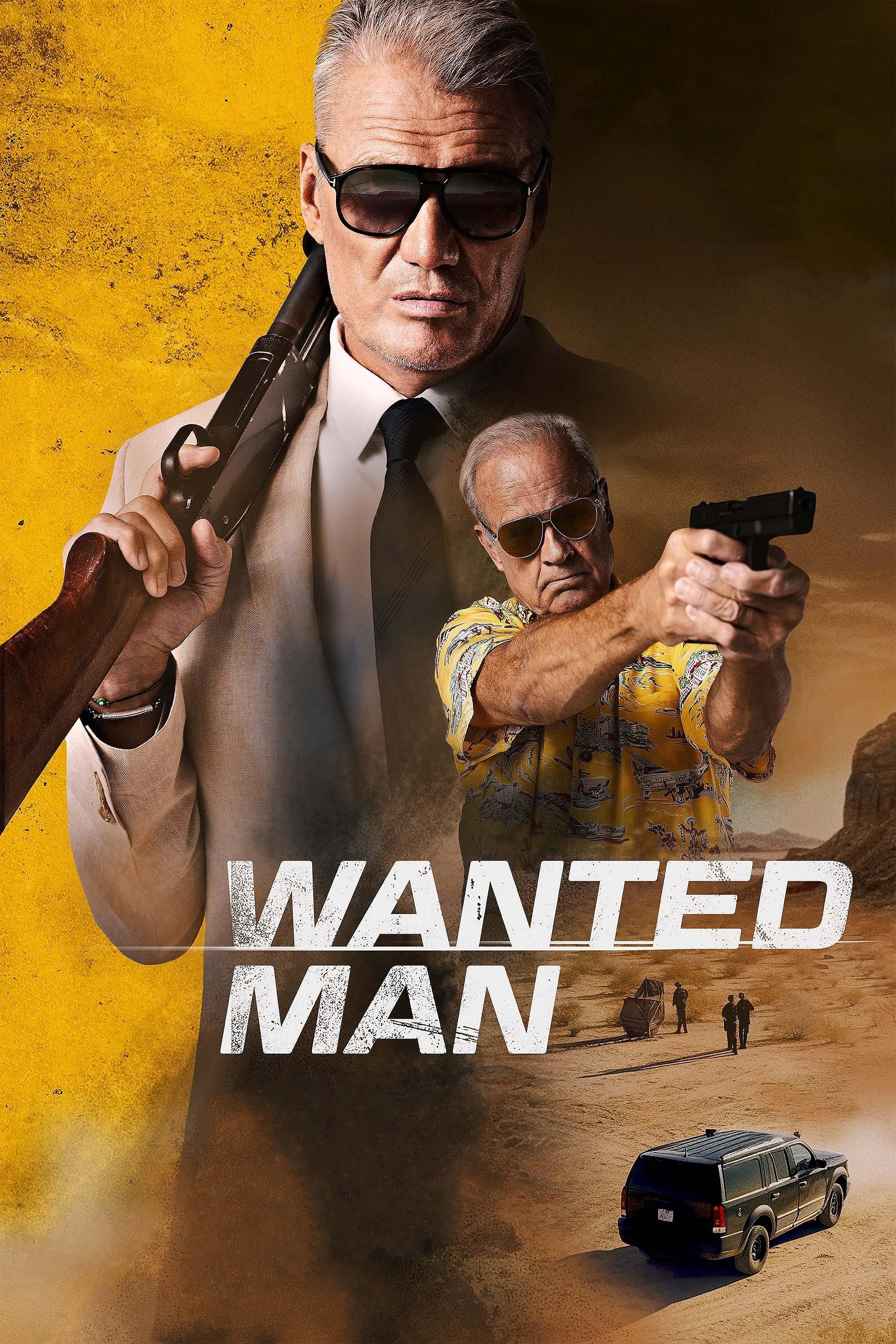 Wanted Man Hindi Dubbed Movie Poster (2024)