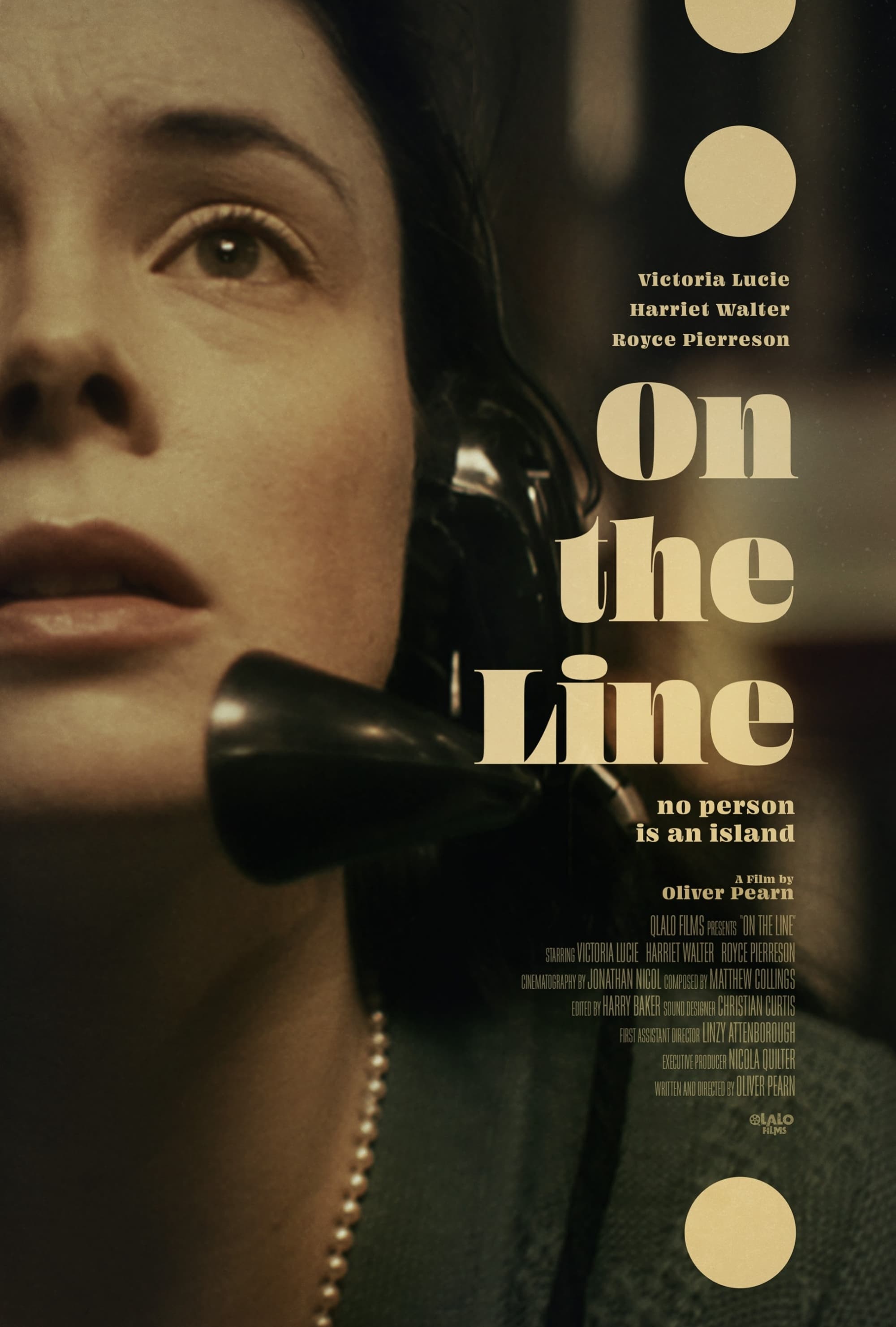 On The Line Hindi Dubbed Movie Poster (2023)