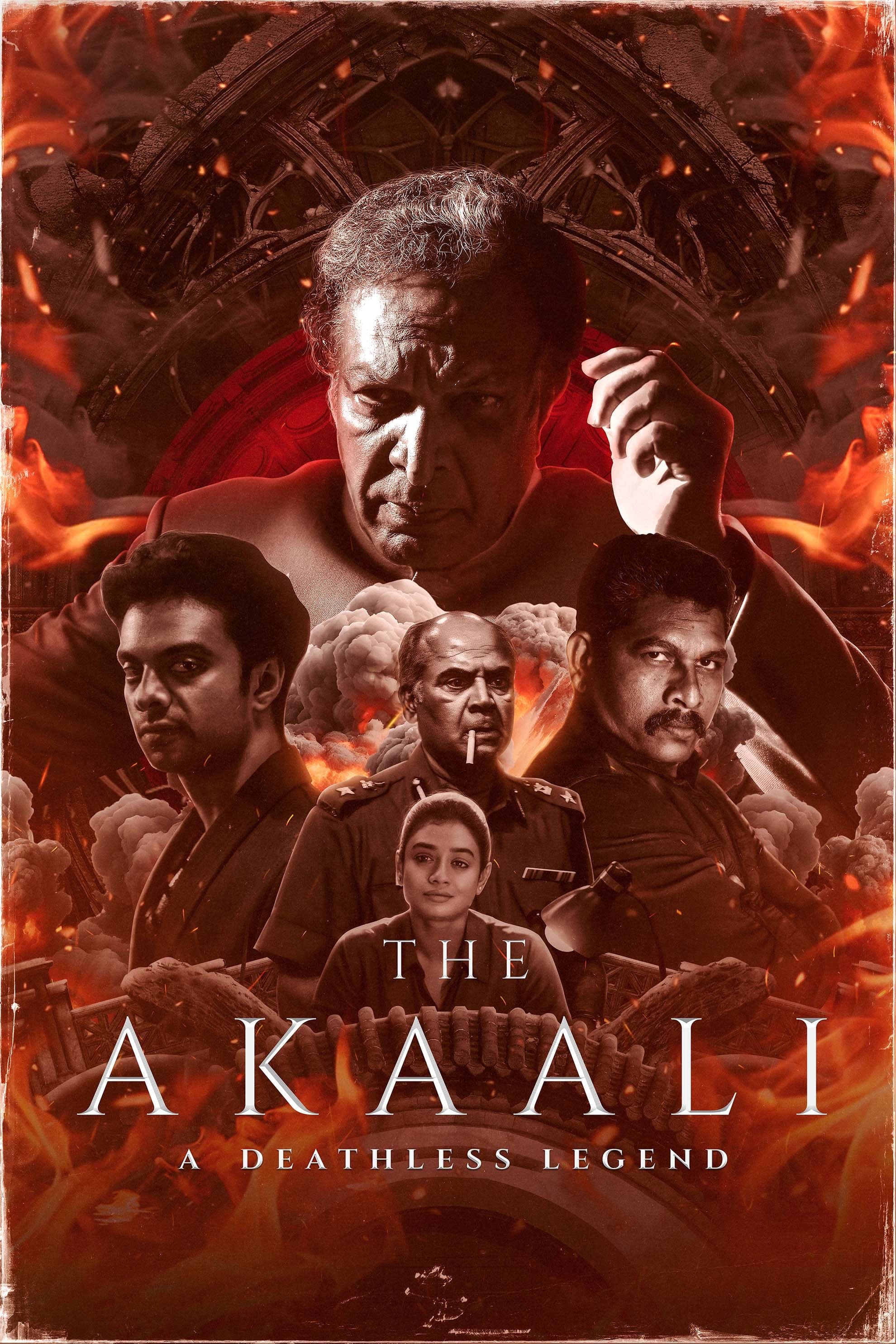 The Akaali Hindi Dubbed Movie Poster (2024)