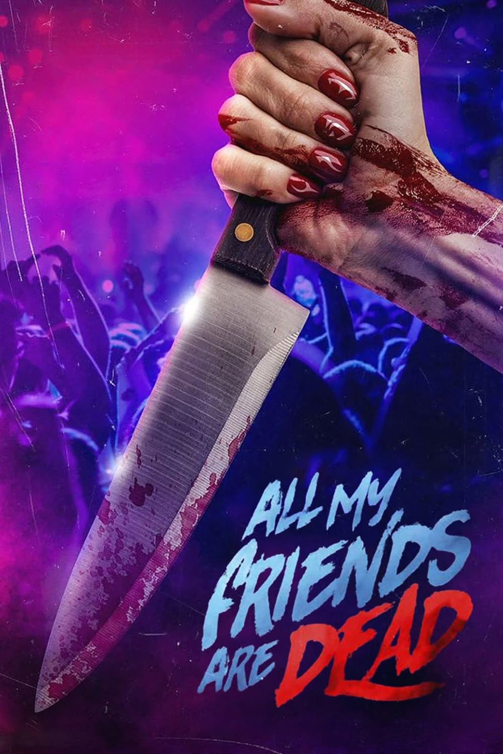 #AMFAD: All My Friends Are Dead Hindi Dubbed Movie Poster (2024)