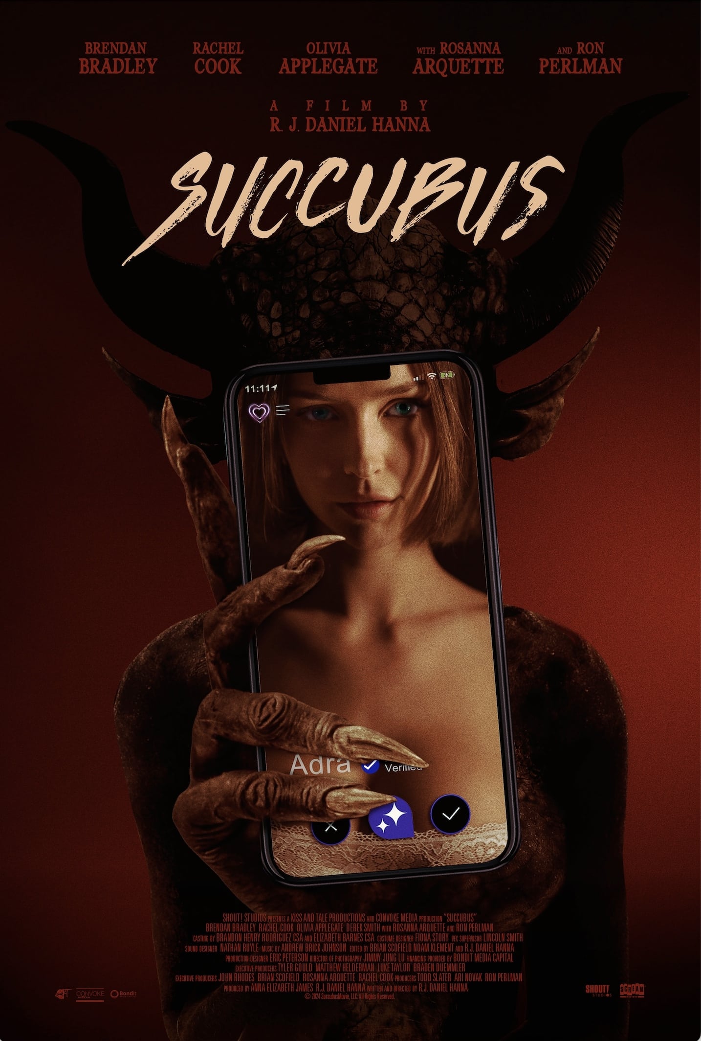 Succubus Hindi Dubbed Movie Poster (2024)