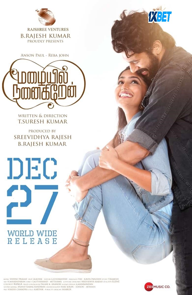 Mazaiyil Nanaigiren Hindi Dubbed Movie Poster (2024)