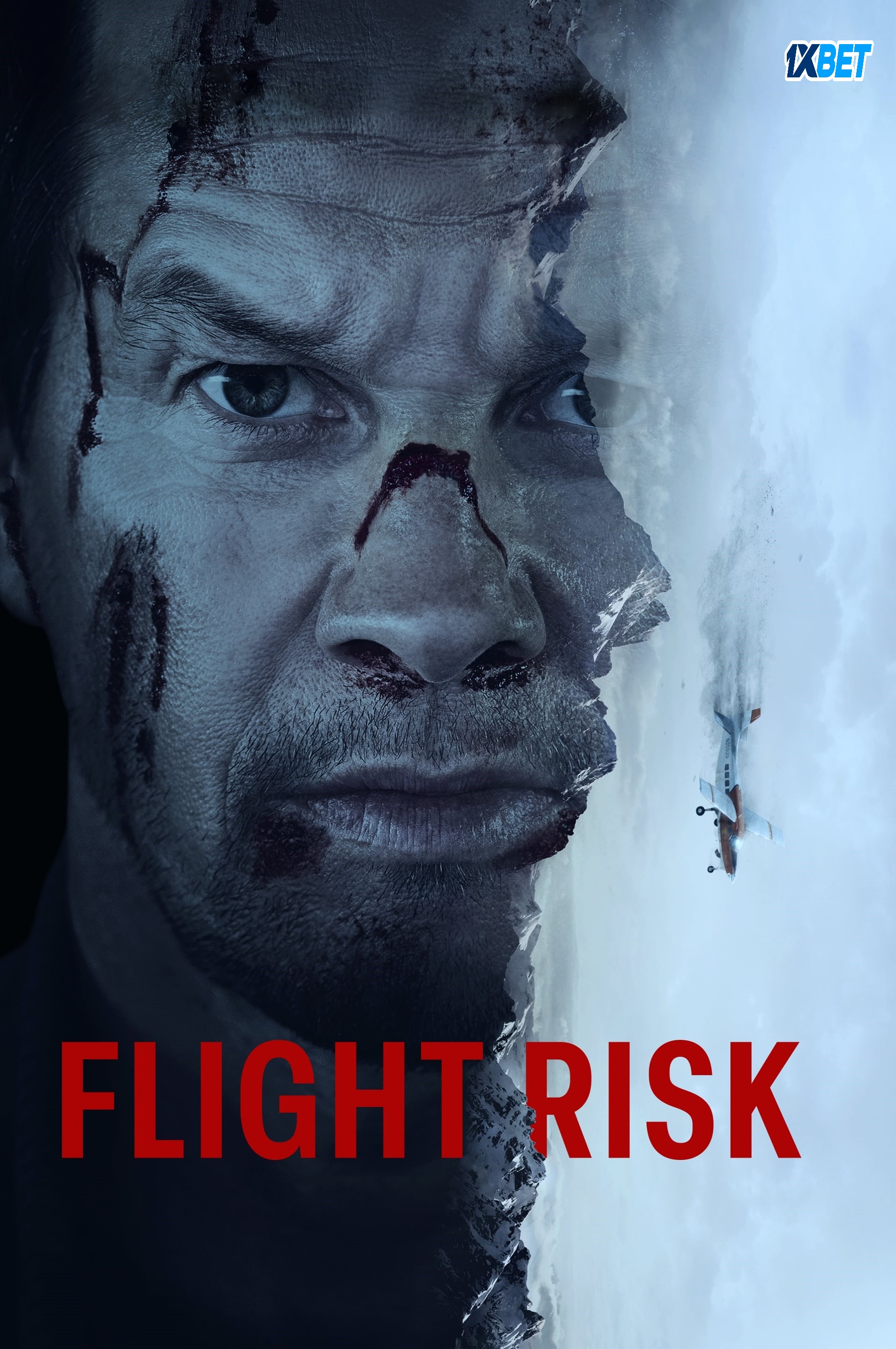 Flight Risk Hindi Dubbed Movie Poster (2025)