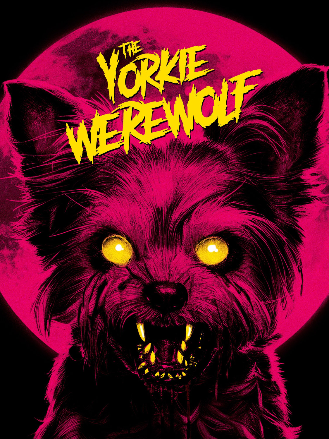 The Yorkie Werewolf Hindi Dubbed Movie Poster (2024)