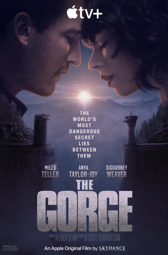 The Gorge Hindi Dubbed Movie Poster (2025)