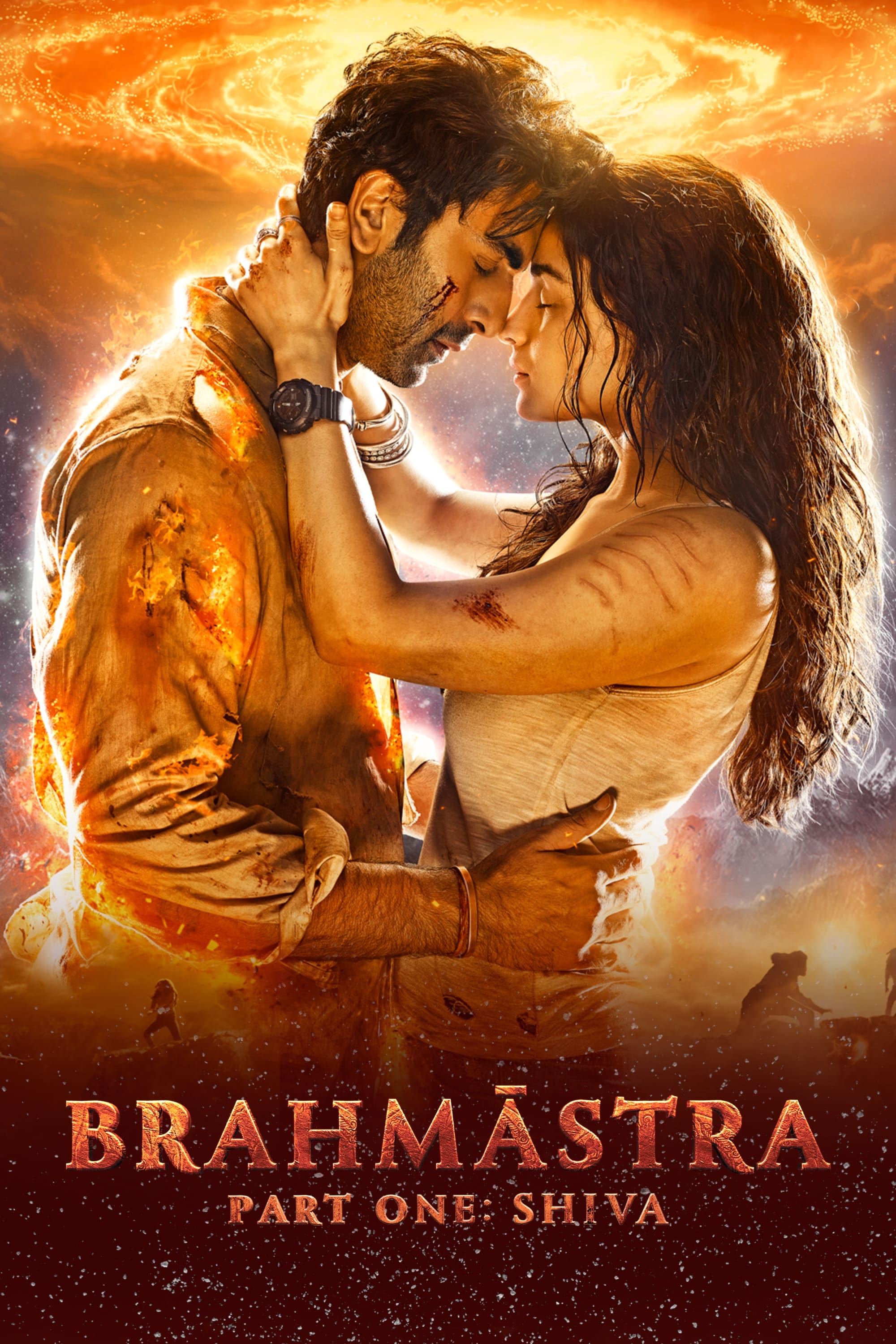 Brahmāstra Part One: Shiva Hindi Dubbed Movie Poster (2022)