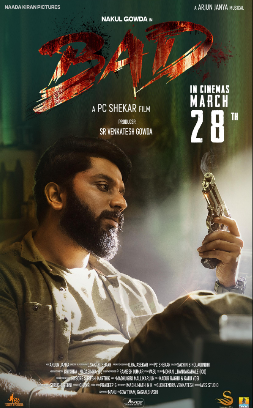 Bad Hindi Dubbed Movie Poster (2025)