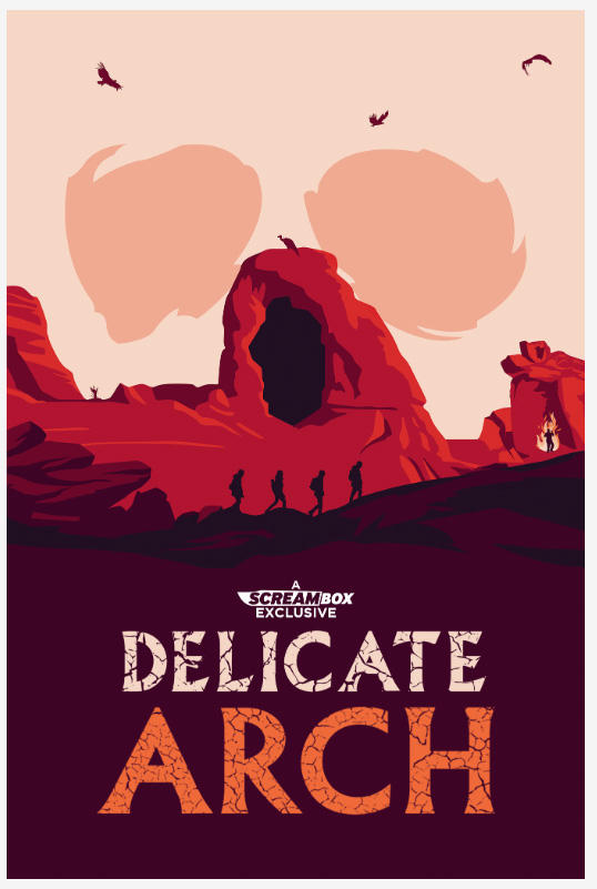 Delicate Arch Hindi Dubbed Movie Poster (2024)