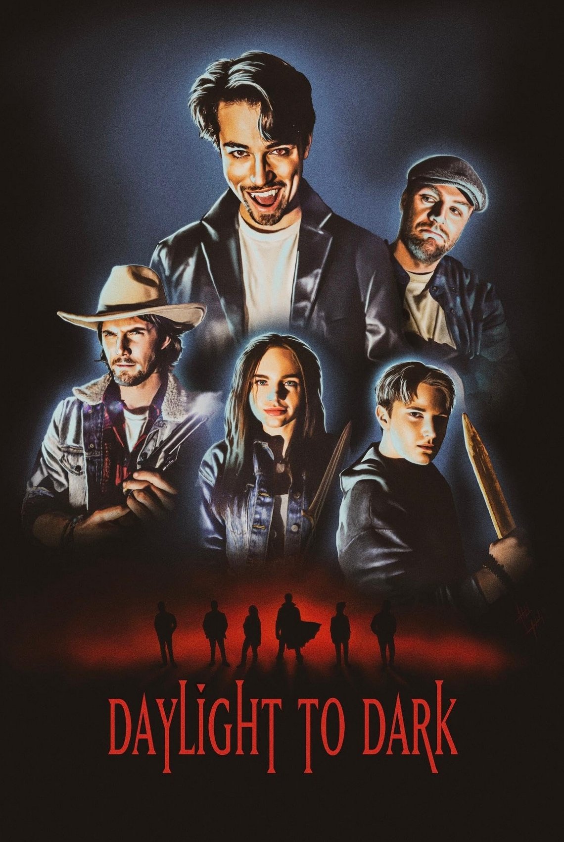 Daylight to Dark Hindi Dubbed Movie Poster (2024)