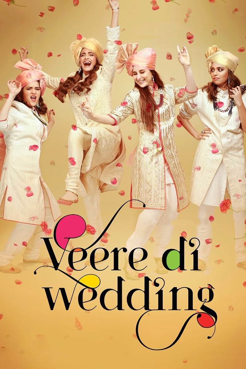 Veere Di Wedding Hindi Dubbed Movie Poster (2018)