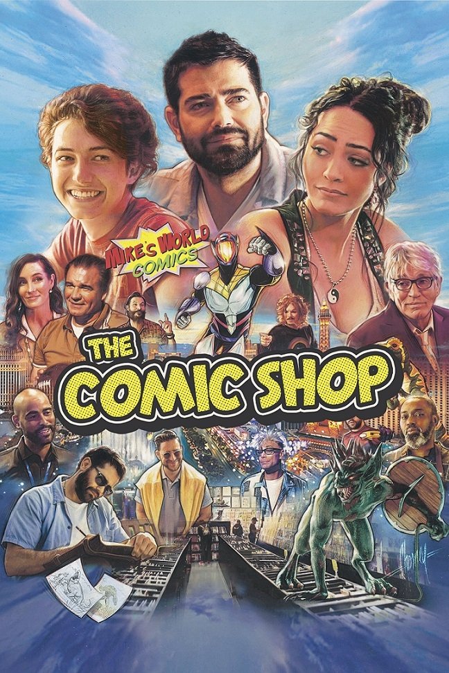 The Comic Shop Hindi Dubbed Movie Poster (2025)