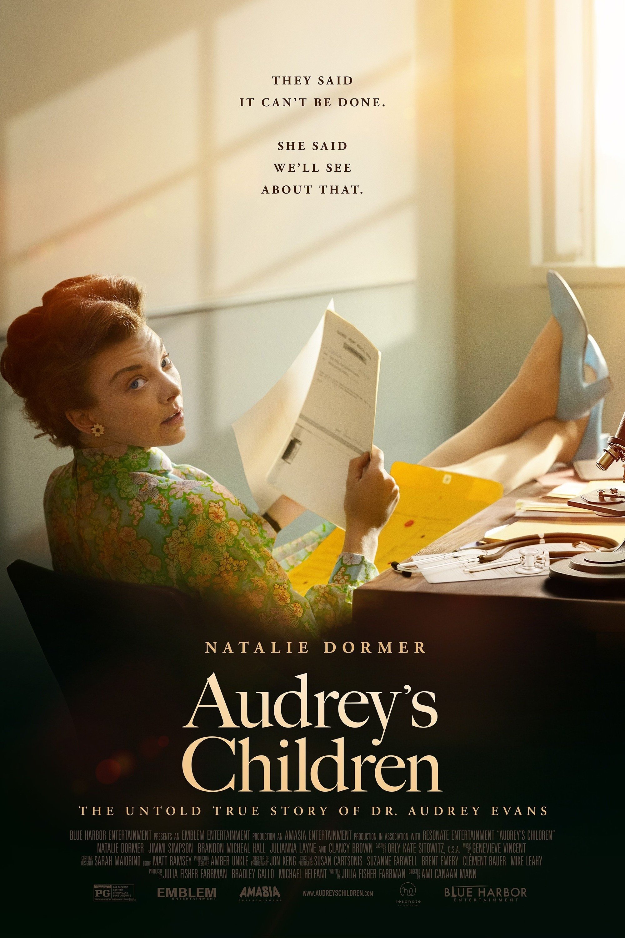 Audrey's Children Hindi Dubbed Movie Poster (2025)